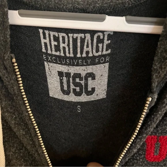 Heritage | USC zip up comfy hoodie - Picture 2 of 4